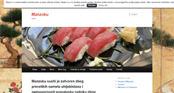 Desktop Screenshot of manzoku.com.hr